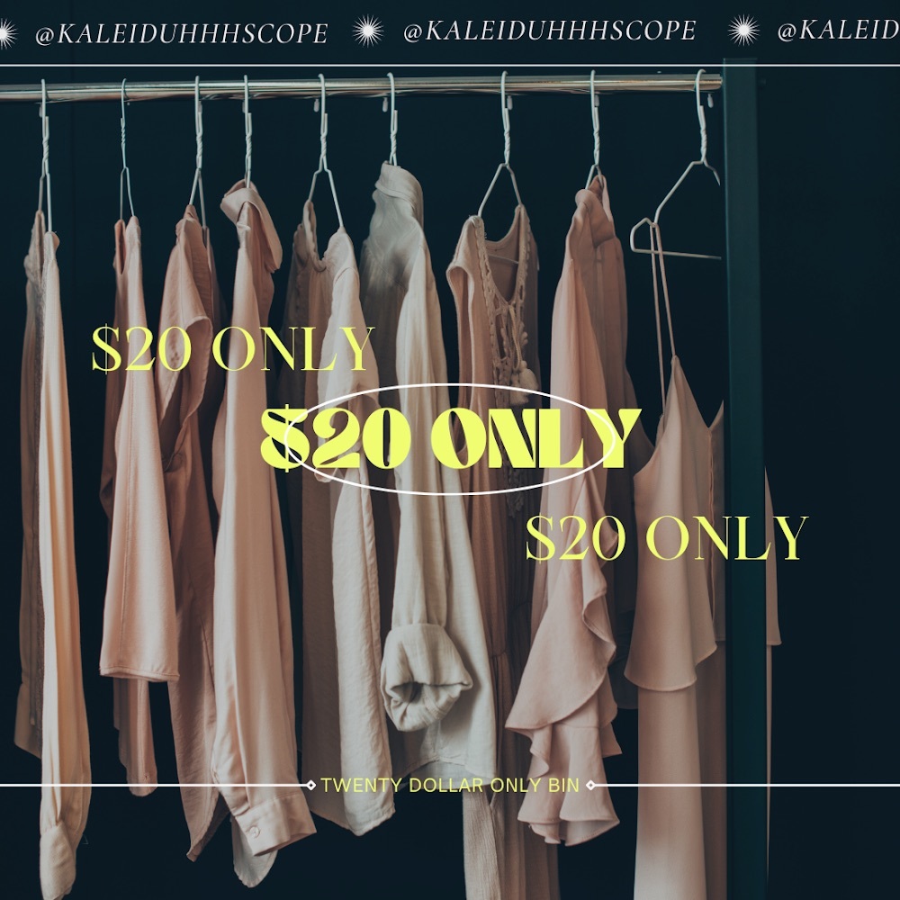 ☾ $20 ONLY BIN